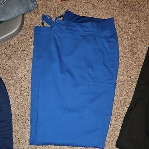Bright Blue Scrub Pants